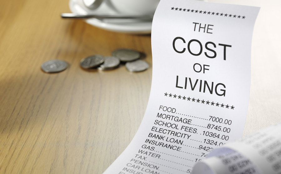 living expenses comparison