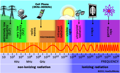 Chart Of Electromagnetic Radiations Amazon