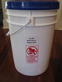 filledbucket Food Storage Part III: Food Grade Buckets, Lids and Gamma Seals