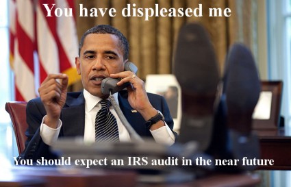 Obama IRS Audit