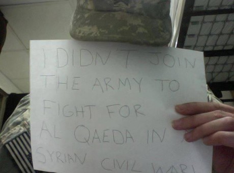I Didn't Join The Army To Fight For Al Qaeda