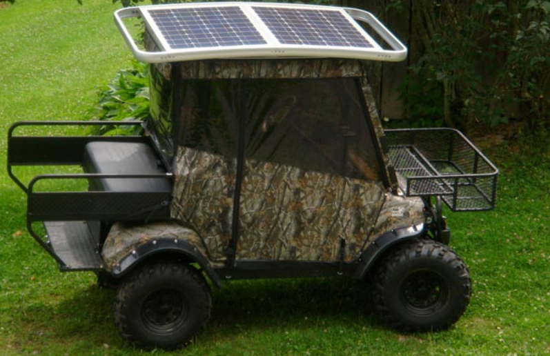 Benefits of Solar Panel Golf Cart  