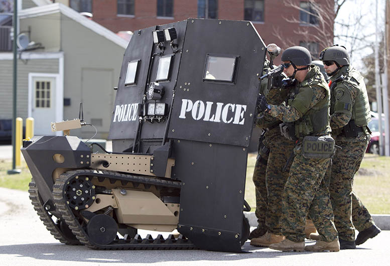 A SWAT robot