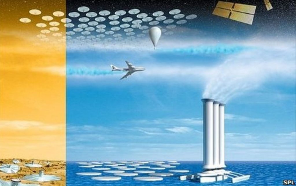 Can We Survive Technology? The Origin of SRM Geoengineering and the Modern Theory of Man-made Global Warming SRM-geoengineering-1024x646