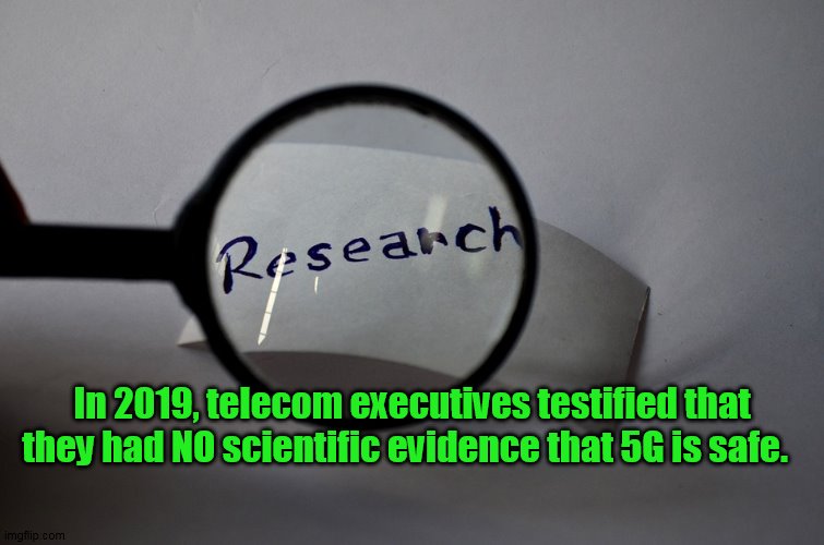 Doctors and Scientists Request Evaluation of Health Risks from RF Radiation and 5G by Experts with No Conflicts of Interest 5G-telecom-execs-1