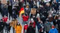 German Government "Concerned" About Massive Anti-COVID Restriction Protests