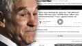 Ron Paul, Congressman of 30 Years, Banned on Facebook After Quoting Pfizer CEO