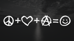 Peace + Love + Liberty = Happiness Design