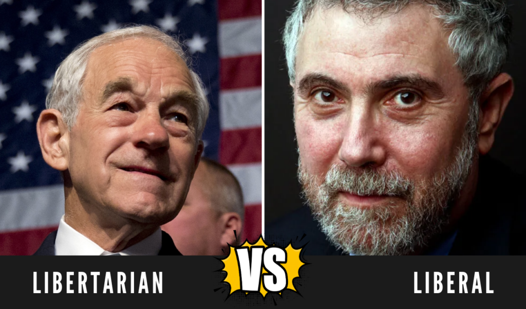 Libertarian vs. Liberal: Economics, Freedom, and the Fight for Liberty