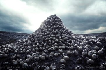 Skull-Hell-Apocalypse-Pile-Bones-Cemetery-Genocide