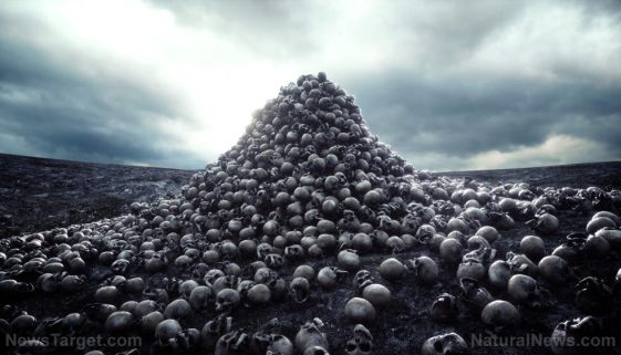 Skull-Hell-Apocalypse-Pile-Bones-Cemetery-Genocide