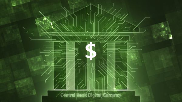 Central,Bank,Digital,Currency,(dollar),-,On,The,Future,Background. Central,Bank,Digital,Currency,(dollar),-,On,The,Future,Background.