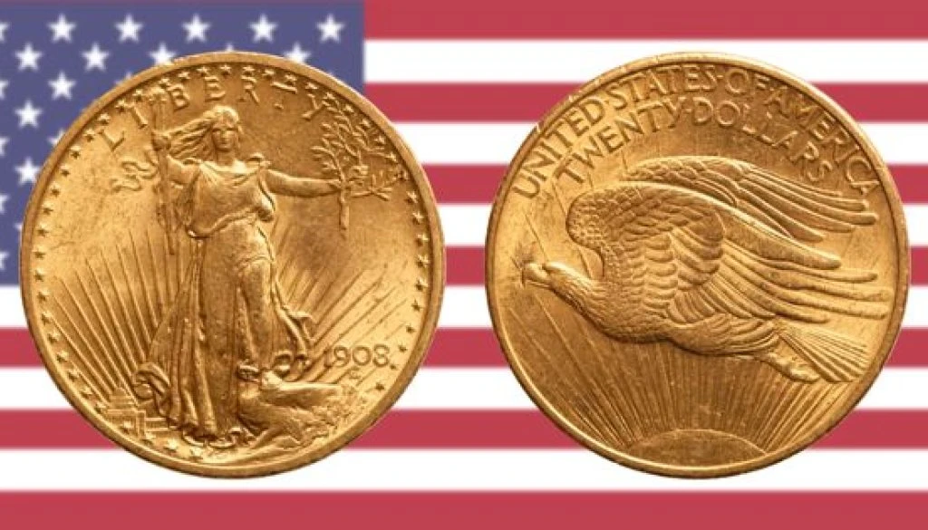 Us,Gold,Coin,Double,Eagle,20,Dollars