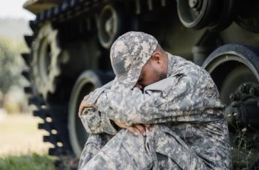 Stressed,Depressed,Crying,Lose,War,Asian,Man,Special,Forces,Soldier