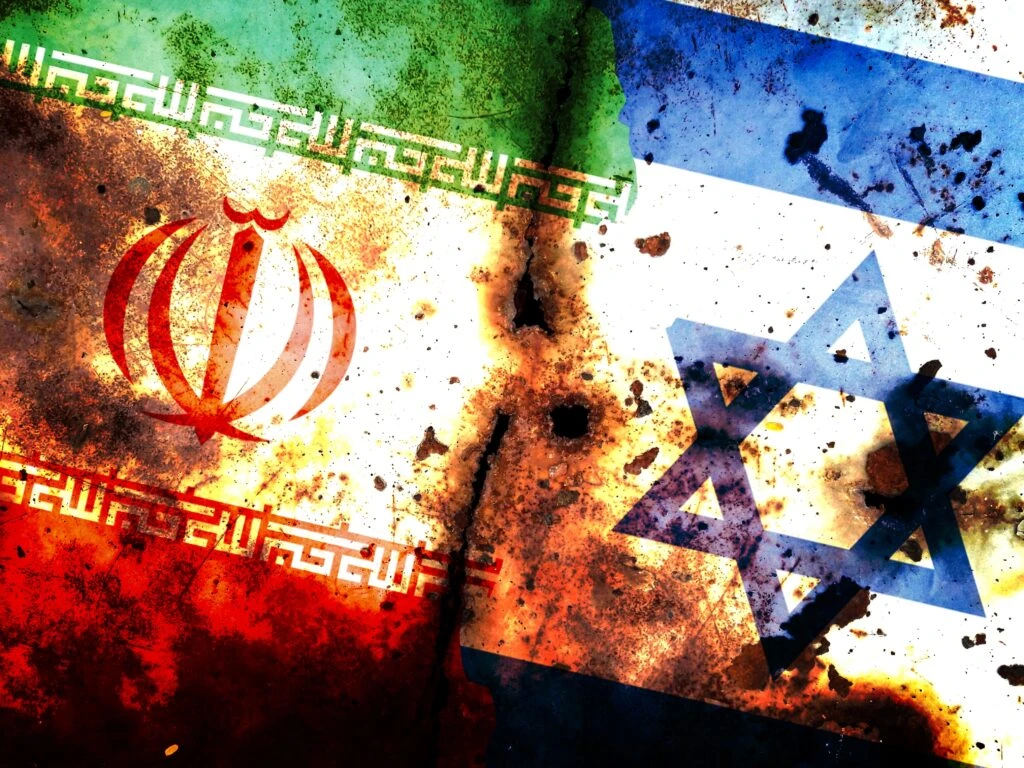 The,Israeli,Flag,And,The,Iranian,Flag,Are,Both,Made The,Israeli,Flag,And,The,Iranian,Flag,Are,Both,Made
