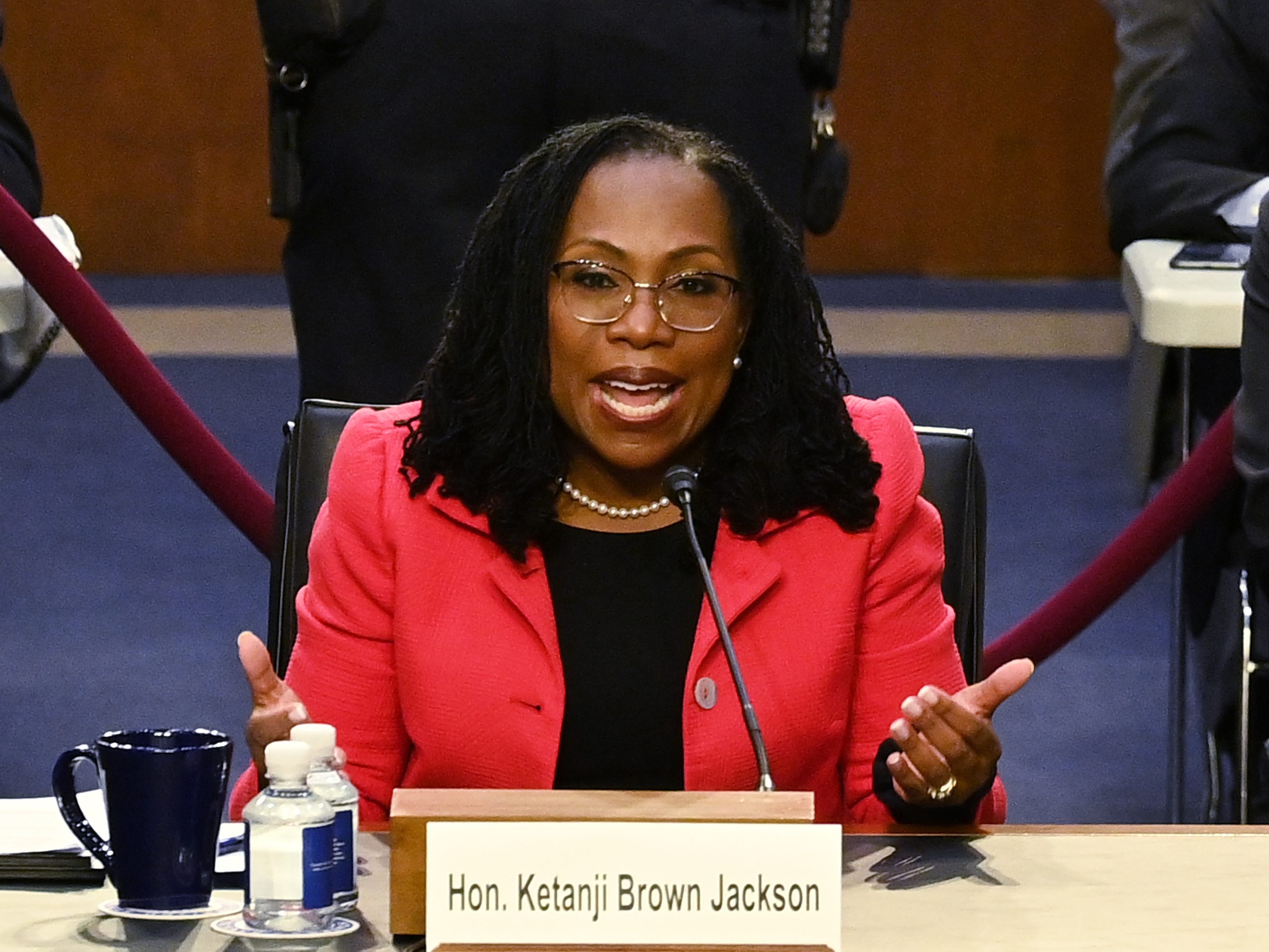 Senate Holds Supreme Court Confirmation Hearings For Ketanji Brown Jackson
