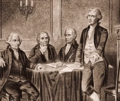 john-adams-1735---1826-robert-morris-1734---1806-alexander-hamilton-1757---1804-and-thomas-jefferson-1743---1826-1774-photo-by-stock-montage_getty-images