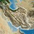 Close-up,Of,The,Iran,Border,Area,On,A,Satellite,Map.