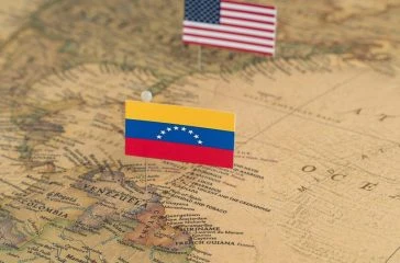 world map with flags