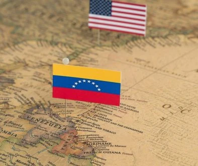 world map with flags