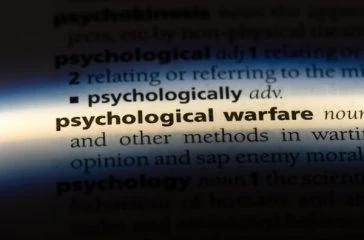Psychological,Warfare,Word,In,A,Dictionary.,Psychological,Warfare,Concept.
