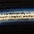 Psychological,Warfare,Word,In,A,Dictionary.,Psychological,Warfare,Concept.