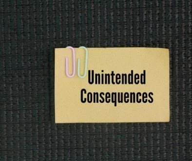 Paper,With,The,Word,Unintended,Consequences.,Outcomes,Of,An,Action