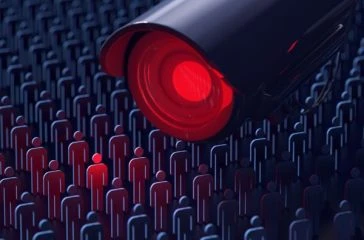 Giant,Surveillance,Camera,Spies,A,Man.,No,Secrets,,No,Privacy