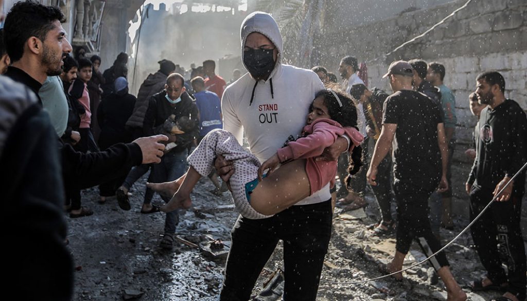 Palestinian-Children-Injured-Israeli-Raids