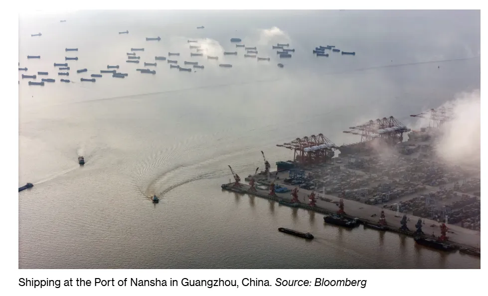 Shipping-at-the-Port-of-Nansha-in-Guangzhou-China-Bloomberg