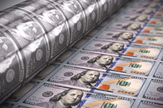 Printing,Money,-,100,Dollar,Bills