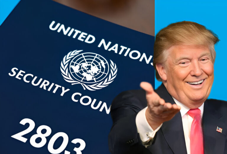 Stability or Supervision? Gaza’s Future Under UN Resolution 2803