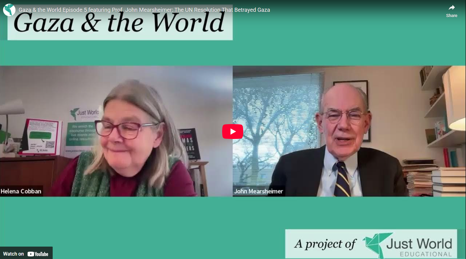 The UN Screws the Palestinians