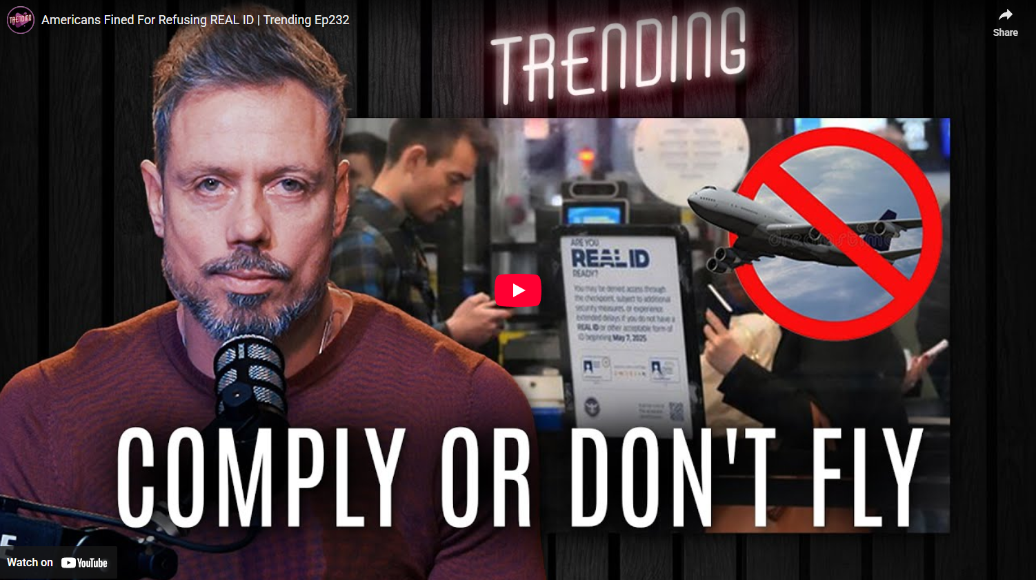 Screenshot 2025-12-16 121659 Americans Fined For Refusing REAL ID | Trending Ep232