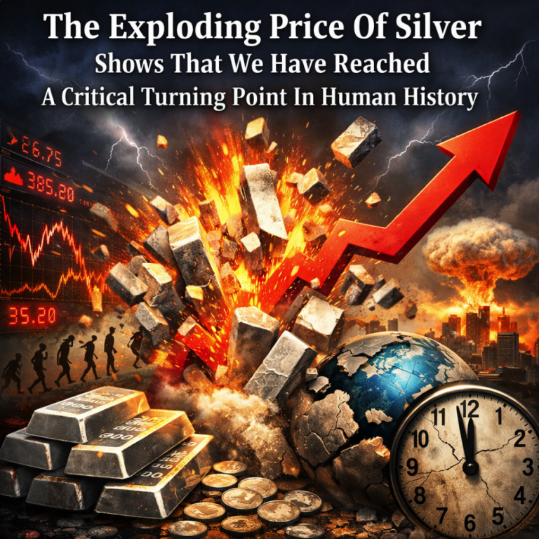 The Exploding Price Of Silver Shows That We Have Reached A Critical Turning Point In Human History