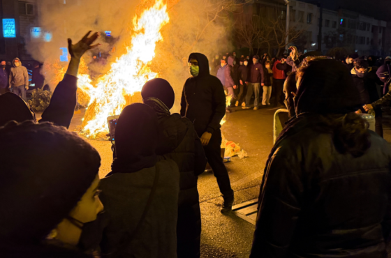 anti-government-protest-Tehran-Iran