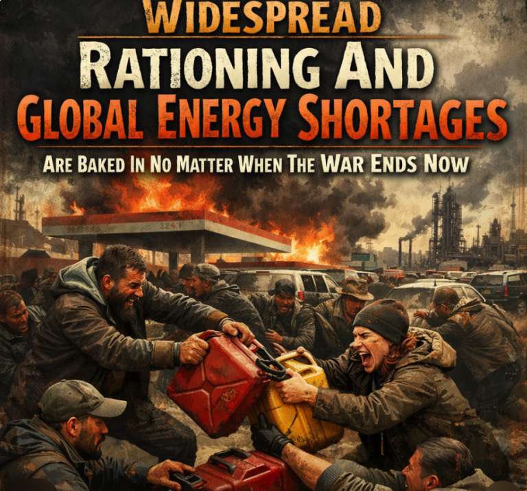 Widespread Rationing And Global Energy Shortages Are Baked In No Matter When The War Ends Now