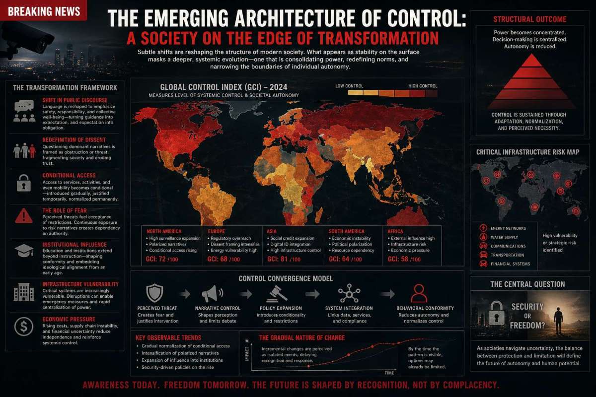 “THEY’RE COMING FOR THE UNCOMPLIANT: SHOCK REPORT WARNS OF A SILENT TAKEOVER AND A WORLD WHERE FREEDOM BECOMES CONDITIONAL!”