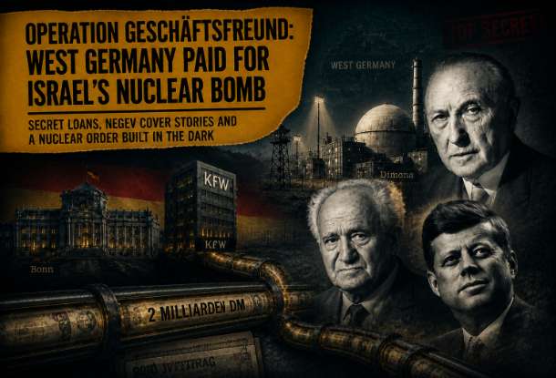Operation Geschäftsfreund: How West Germany Paid for Israel’s Nuclear Bomb