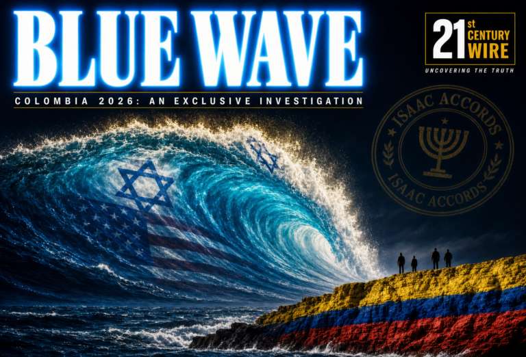 Blue Wave: How Israel, Washington and a Guernsey Shell Company Stole Colombia's Election